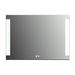 Large LED Lighted Bathroom Vanity Wall Mirror with Dual Touch Sensor and Bluetooth - HomeBeyond