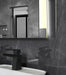 Large LED Lighted Bathroom Vanity Wall Mirror with Dual Touch Sensor and Bluetooth - HomeBeyond