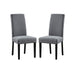 Parsons Upholstered Dining Chair Modern Accent Chair Living Room Armless Side Chair - HomeBeyond