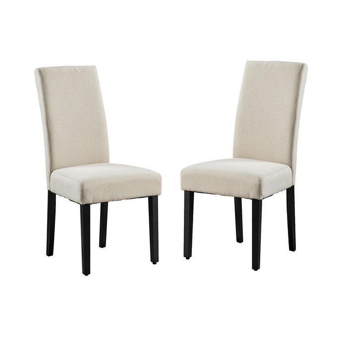 Parsons Upholstered Dining Chair Modern Accent Chair Living Room Armless Side Chair - HomeBeyond