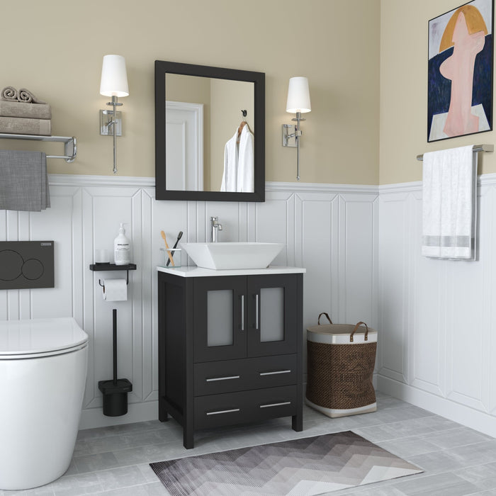 Ravenna 24" Single Sink Bathroom Vanity Combo Set - HomeBeyond