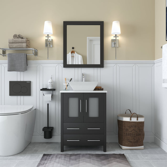 Ravenna 24" Single Sink Bathroom Vanity Combo Set - HomeBeyond