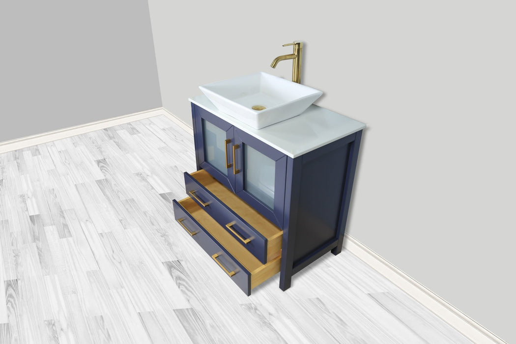 Ravenna 30" Single Sink Small Bathroom Vanity Set - HomeBeyond