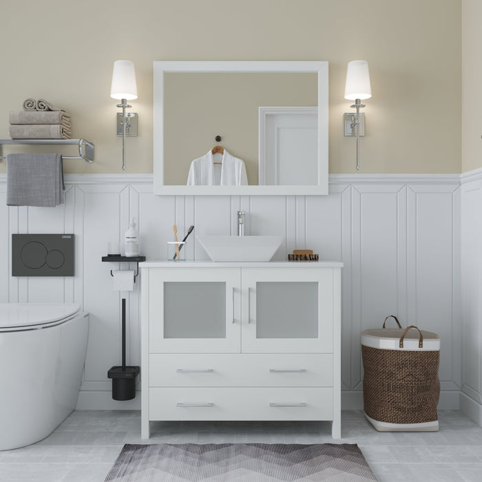 Ravenna 36" Single Sink Bathroom Vanity Combo Set - HomeBeyond