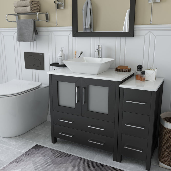 Ravenna 42" Single Sink Bathroom Vanity Combo Set - HomeBeyond