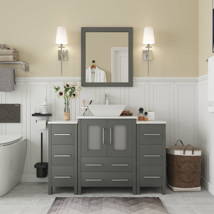 Ravenna 48" Single Sink Bathroom Vanity Combo Set - HomeBeyond