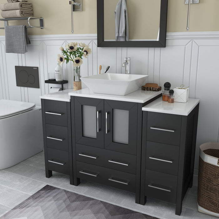 Ravenna 48" Single Sink Bathroom Vanity Combo Set - HomeBeyond