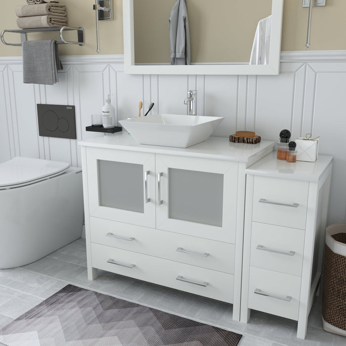 Ravenna 48" Single Sink Bathroom Vanity Combo Set - HomeBeyond