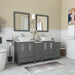 Ravenna 72" Double Sink Bathroom Vanity Combo Set - HomeBeyond