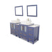 Ravenna 72" Double Sink Bathroom Vanity Combo Set - HomeBeyond