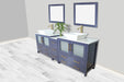 Ravenna 84" Double Sink Bathroom Vanity Combo Set - HomeBeyond