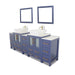 Ravenna 84" Double Sink Bathroom Vanity Combo Set - HomeBeyond