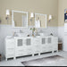 Ravenna 96" Double Sink Bathroom Vanity Combo Set - HomeBeyond