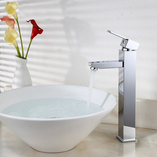 Single Handle Modern Bathroom Sink Faucet - HomeBeyond