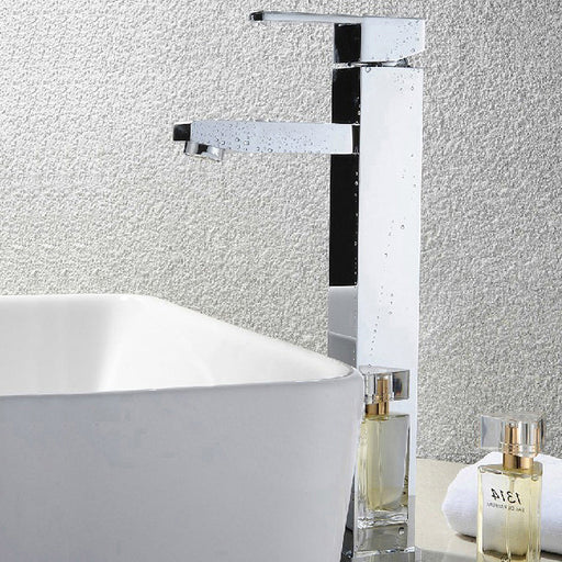 Single Handle Modern Bathroom Sink Faucet - HomeBeyond