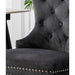 Tufted Velvet Wingback Dining Chairs Set of 2 Pcs - HomeBeyond