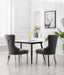 Tufted Velvet Wingback Dining Chairs Set of 2 Pcs - HomeBeyond