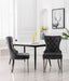 Tufted Velvet Wingback Dining Chairs Set of 2 Pcs - HomeBeyond