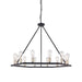 Vanity Art 12-Lights Wagon Wheel Chandelier Lighting Farmhouse Candle Ceiling Light Fixtures for Living Room Kitchen Dining Room MLT3112LT-BD-BK - HomeBeyond
