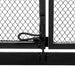 Vanity Art 2 Panel Iron Fireplace Screen | Heavy-Duty and Heat-Resistant Elegant 2 Panel Unique Pattern Iron Fireplace Screen with 31.1-inch Height, Black, MLT2077FP-BK - HomeBeyond