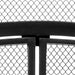 Vanity Art 2 Panel Iron Fireplace Screen | Heavy-Duty and Heat-Resistant Elegant 2 Panel Unique Pattern Iron Fireplace Screen with 31.1-inch Height, Black, MLT2077FP-BK - HomeBeyond