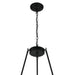 Vanity Art 26-Lights Candle Style 3 Tier Wagon Wheel Chandelier Lighting Farmhouse Candle Ceiling Light Fixtures for Living Room Kitchen Dining Room - MLT9126LT-BK-BD - HomeBeyond