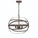 Vanity Art 4 Candle Light 60 Watts Unique Statement Chandelier Lighting | Modern Hanging Ceiling Lights Fixtures for Dining Room Living Room Bed Room, Kitchen, Oil Rubbed Bronze, SJR30104ORB - HomeBeyond