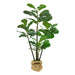 Vanity Art 47.24-inches Artificial Fiddle Leaf Fig Plant in Pot | Stems Real Touch Artificial Faux Trees Indoor Plants for Living Room, Office, Entryway Table Decorations, MLTGP-1055GR, (Set of 2) - HomeBeyond