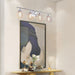 Vanity Art Elegant Bathroom Vanity 4 Lights Clear Glass Shade Reversible Indoor Globe Wall Light Chrome Bath Lights VA10104CH - HomeBeyond