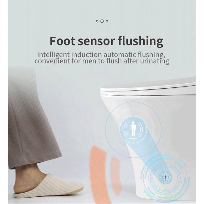 Vanity Art Smart Toilet with Elongated Slow Down Heated Seat - HomeBeyond