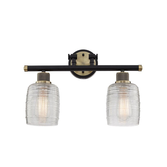 Vanity Art Wall Vanity Light Fixture Wall Sconce Lighting Antique Brass Modern Bathroom Lights with Clear Glass Shade Vintage Porch Wall Lamp for Mirror Kitchen Living Room - HomeBeyond