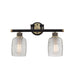 Vanity Art Wall Vanity Light Fixture Wall Sconce Lighting Antique Brass Modern Bathroom Lights with Clear Glass Shade Vintage Porch Wall Lamp for Mirror Kitchen Living Room - HomeBeyond