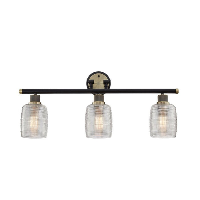 Vanity Art Wall Vanity Light Fixture Wall Sconce Lighting Antique Brass Modern Bathroom Lights with Clear Glass Shade Vintage Porch Wall Lamp for Mirror Kitchen Living Room - HomeBeyond