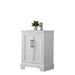 Vannes 24" Single Sink Bathroom Vanity in Silver Grey / White / Vintage Green - HomeBeyond