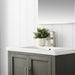 Vannes 30" Single Sink Bathroom Vanity in Silver Grey / White / Vintage Green - HomeBeyond