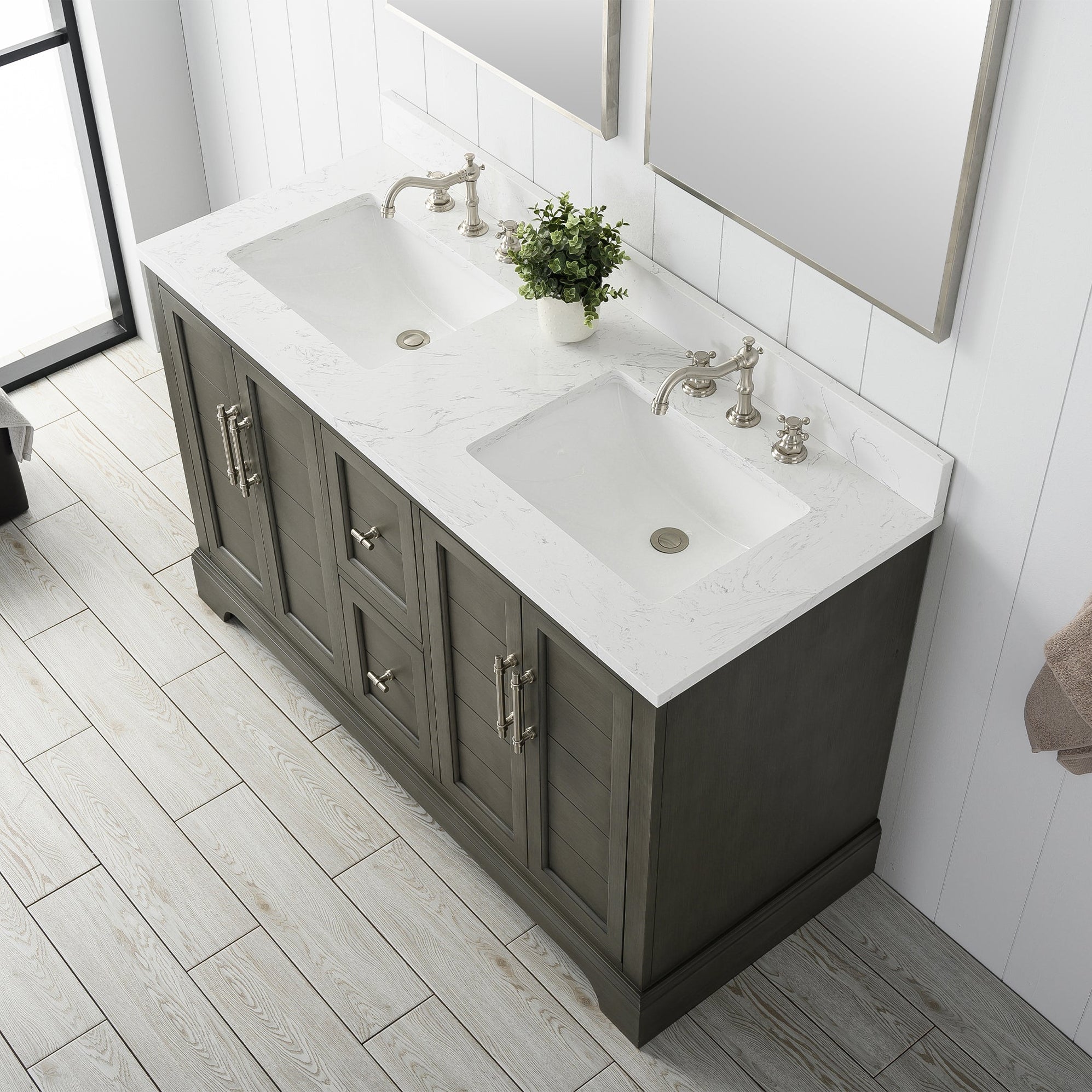 54 Inch Double Sink Vanity