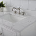 Vannes 72" Double Sink Bathroom Vanity in Silver Grey / White / Vintage Green - HomeBeyond